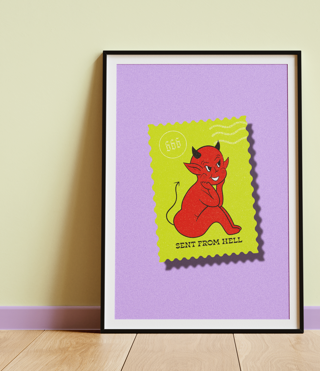 Sent From Hell Print
