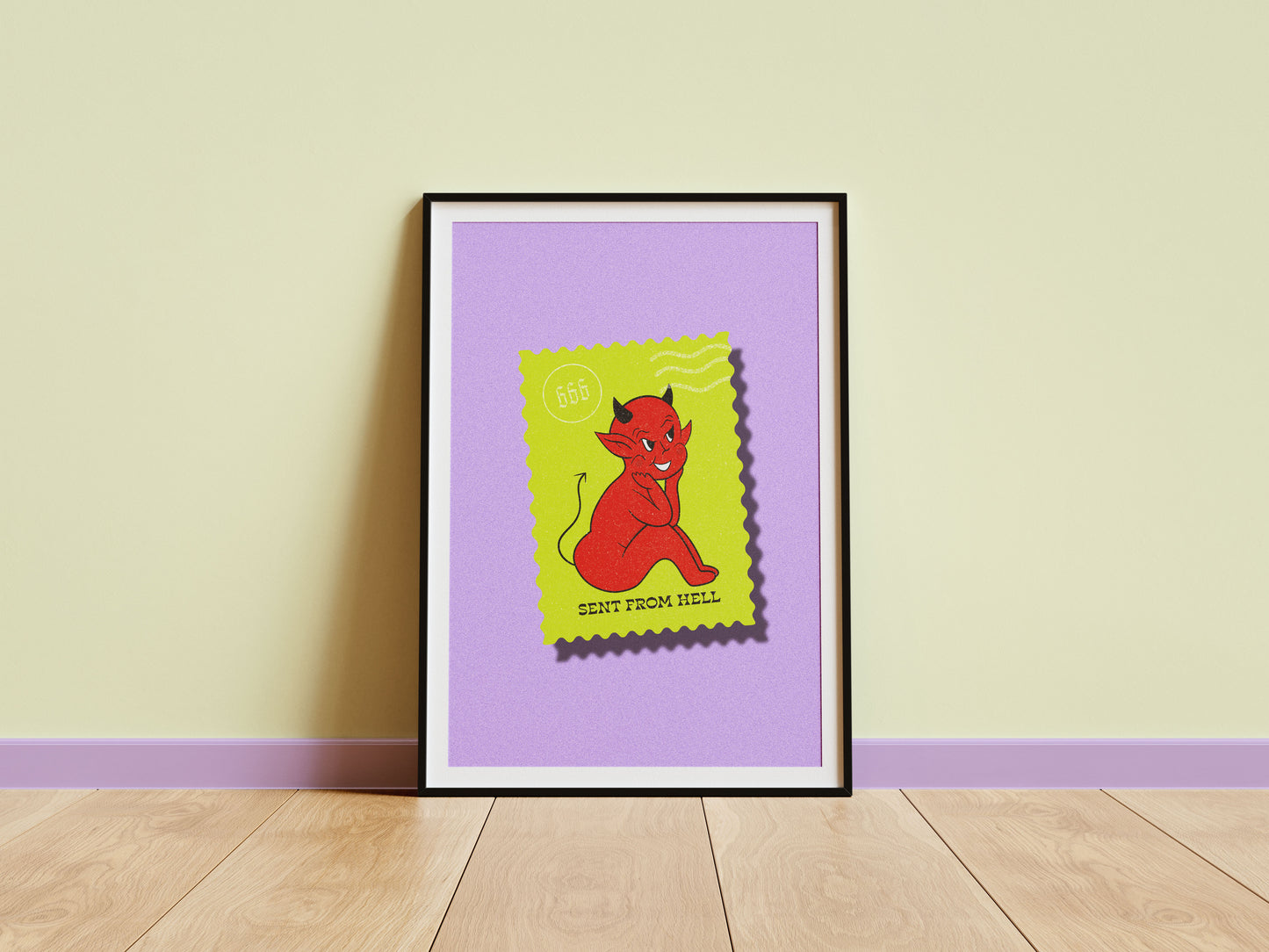 Sent From Hell Print